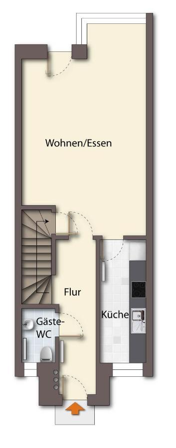 Ferienhaus Finja 多纳莫塞尔 外观 照片